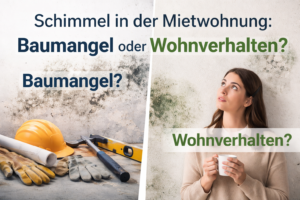 Schimmel in der Mietwohnung: Baumangel oder Wohnverhalten?